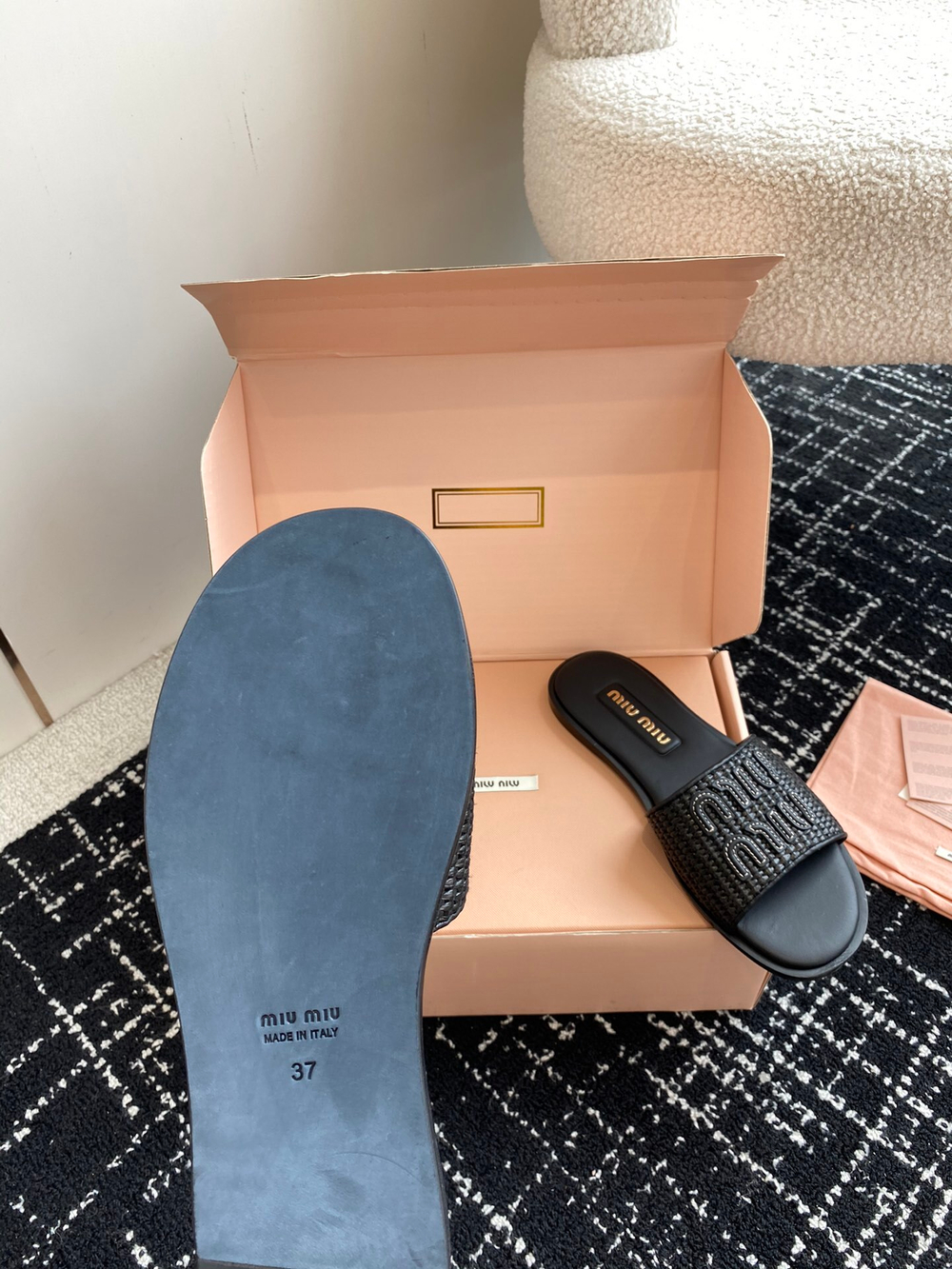 Miu Miu Slide (2 colors)