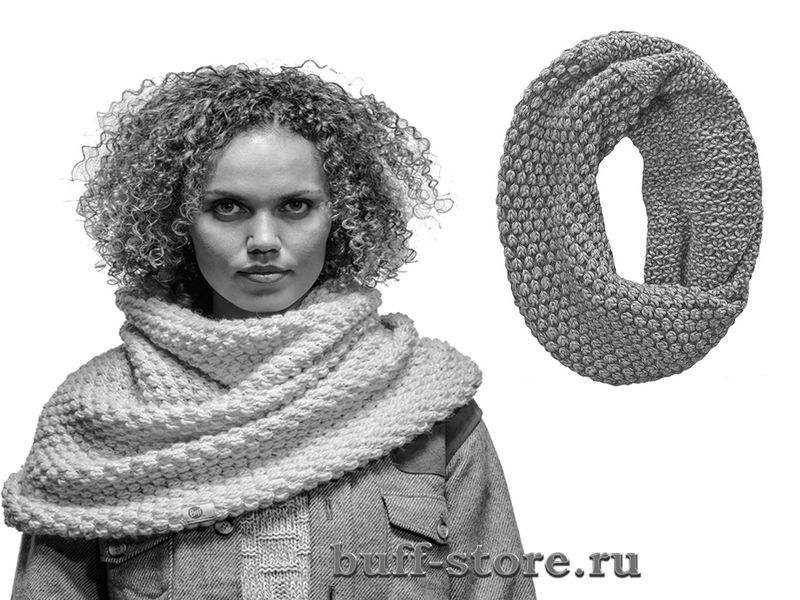 Вязаный шарф-снуд Wrap Buff Comber Paloma Фото 1