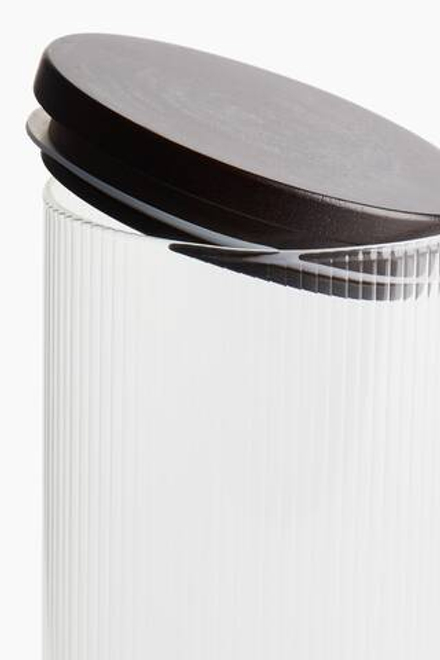 H&M HOME Банка из гофрированного стекла, прозрачный