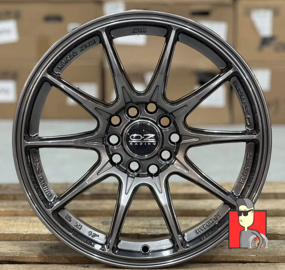Комплект дисков OZ Racing HyperGT HLT 16x7 et38 5x100/5x114.3