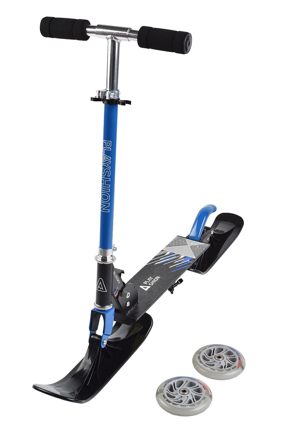 Самокат-снегокат Playshion BLUESKY-SNW