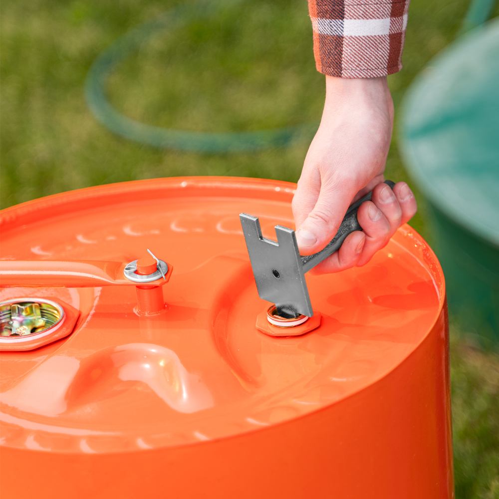 Каток газонный 70л, ручной, наливной, пробка-болт Сибртех