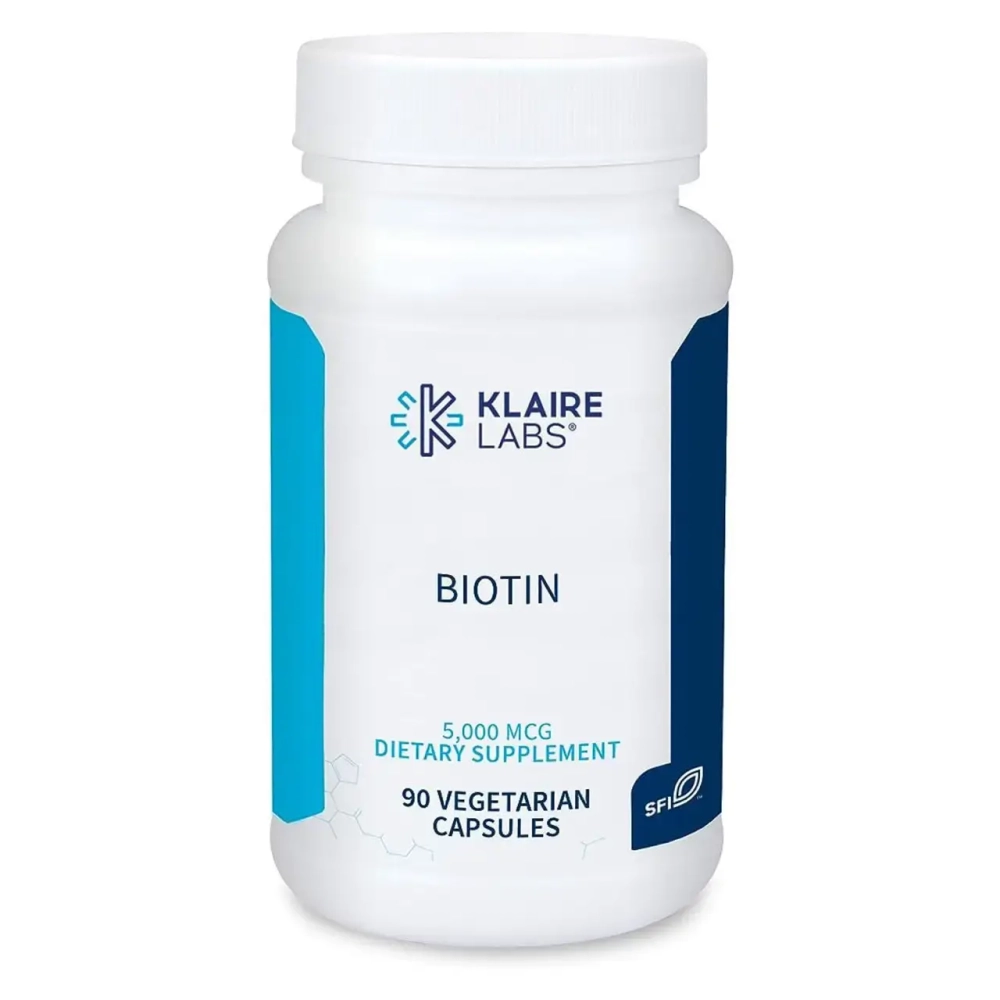 Klaire Labs - Biotin 5000 mcg 90 capsules