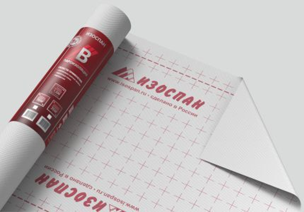 Изоспан B-70м² пароизоляция