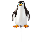 Шар Фольгированный Пингвин (Черный)