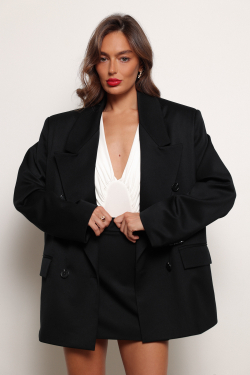 Юбка мини черная