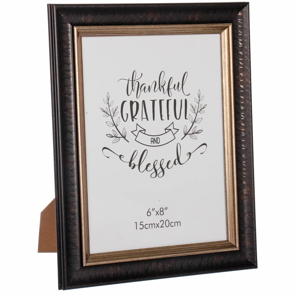 Фоторамка 15*20см «Милан» черный, пластик