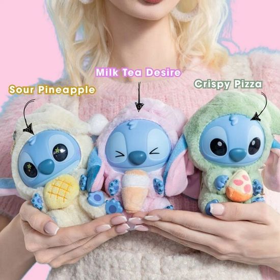 Коллекционная фигурка Stitch Eat Something Before Sleep Series Vinyl Figure Confirmed Blind Box