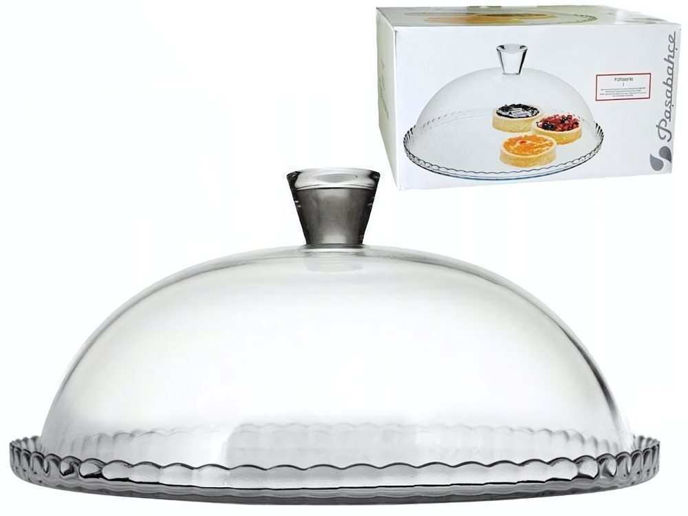 Блюдо для торта с крышкой 32,2см Patisserie, упрочненное стекло