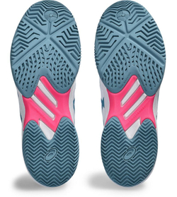 Женские кроссовки для Падел Asics Solution Swift FF Padel - white/gris blue