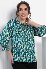 Блуза Мечта сезона (изумруд) Б12908-16М LT Collection