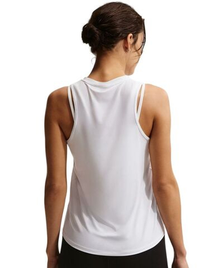 Топ теннисный Nike One Classic Dri-Fit Tank - white/black