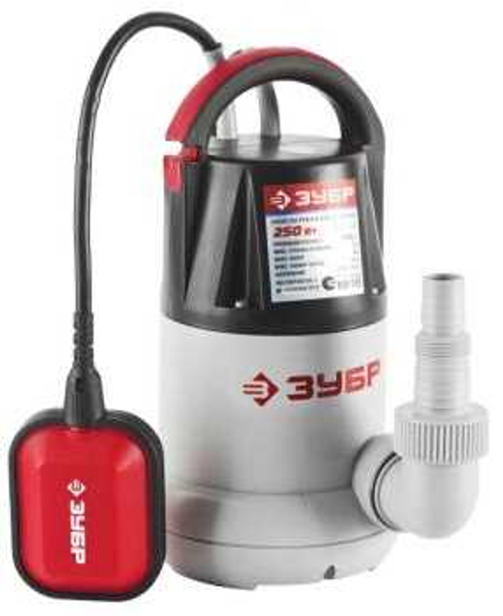 Насос погружной для чистой воды 250w, ЗУБР, ЗНПЧ-250