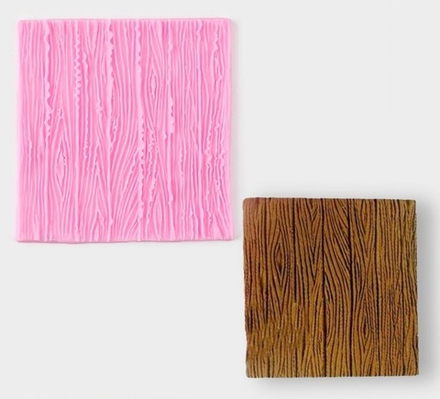 Силиконовый молд для заливки "Кора дерева" 10,5*10см