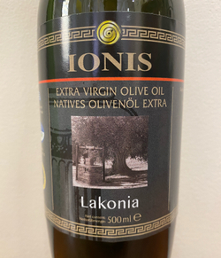 Оливковое масло IONIS I.G.P. Lakonia Extra Virgin 500 мл, Греция