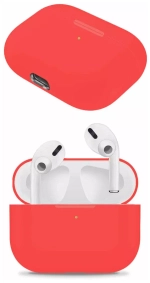 Чехол для наушников Airpods Pro red