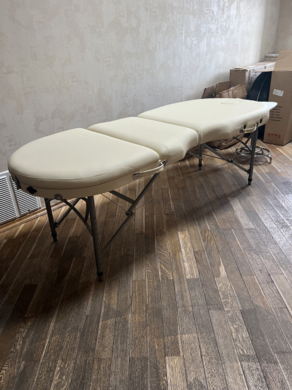 Массажный складной стол Mizomed Premium Oval 3 AL