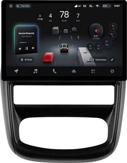 Магнитола для Renault Duster 1 2010-2015, Nissan Terrano 2014+ - Teyes CC4-PRO монитор 13" 2K QLED на Android 13, Snapdragon 778G, 8+128, AI, CarPlay, DSP, 4G SIM-слот