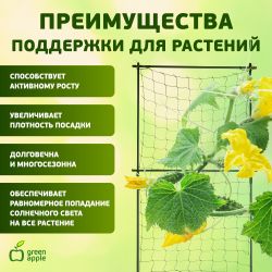 GLSCL-6 GREEN APPLE Комплект для вьющихся растений сборный 1,8*2,1м | GREEN APPLE