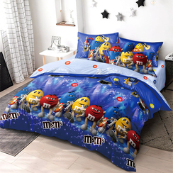 Поплин "Шоколадные музыканты" | ш.220 см | 115 г/м² | хлопок-100%