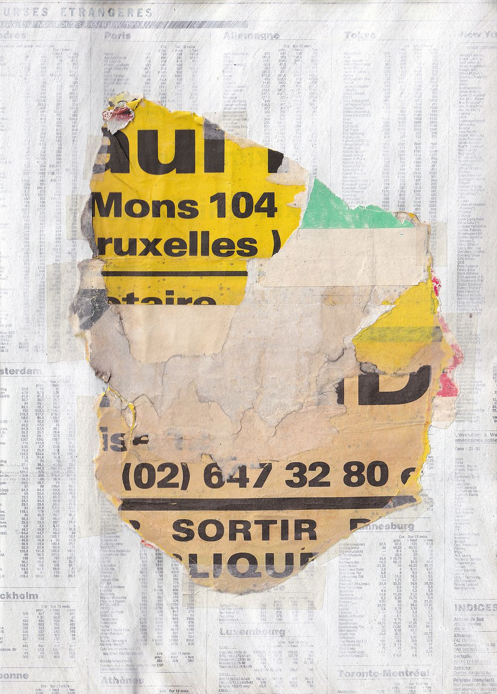 Элизабет Броэль, Гернот Цепаль. Aboisse. Т. 1. 1993: Книга коллажей