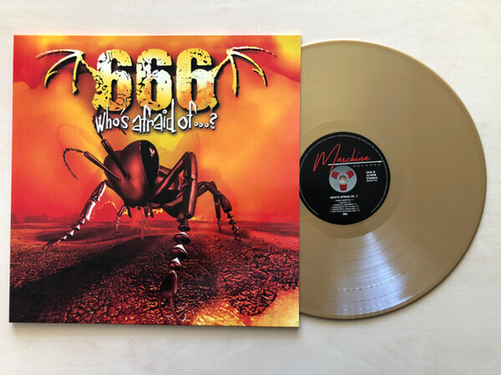 LP: 666 — «Who's Afraid Of...?» (2000/2021) [Gold Vinyl]