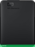 Внешний накопитель WD Elements Portable 5ТБ (WDBU6Y0050BBK-WESN)