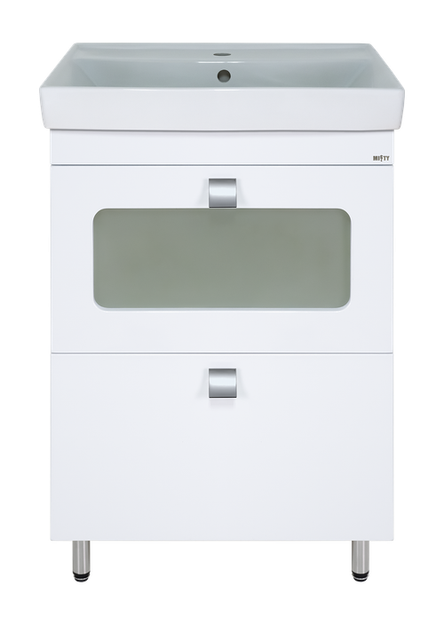 Тумба под раковину Misty Урал 60 с 2 ящиками