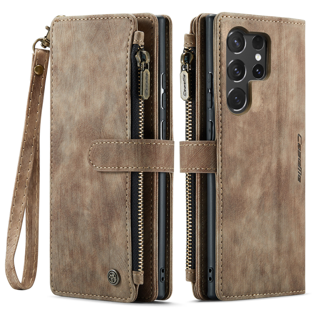 Многофункциональный чехол-кошелек CaseMe 3 in 1 Matte Wallet для Samsung Galaxy S26 Ultra