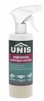 Средство для удаления остатков и разводов эпоксидных затирок UNIS ОЧИСТИТЕЛЬ СПРЕЙ 0.5 л