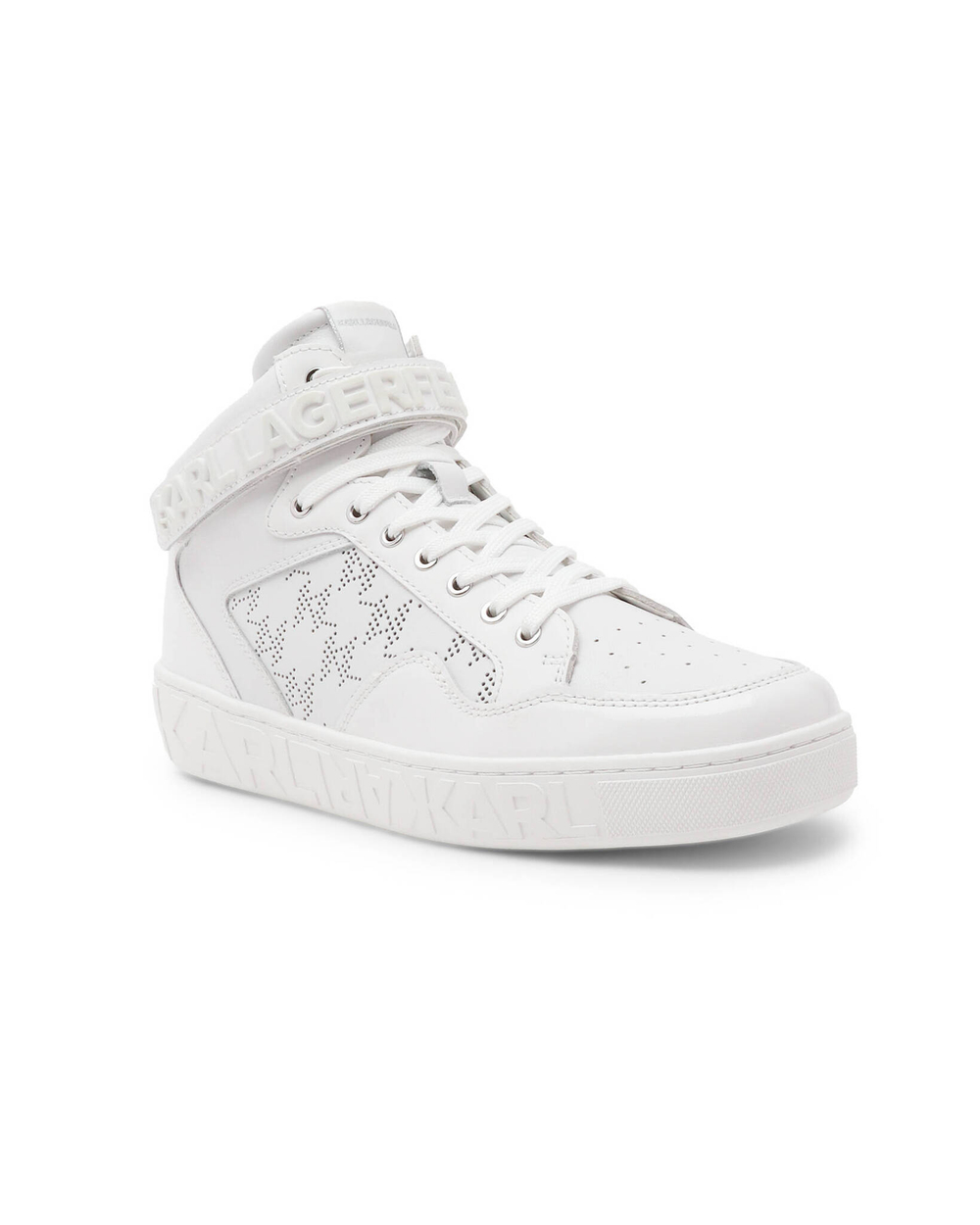 Кожаные кроссовки kupsole iii Karl Lagerfeld - белый(KL61056)