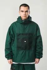 Анорак Codered Square Wide Легкий зеленый темный