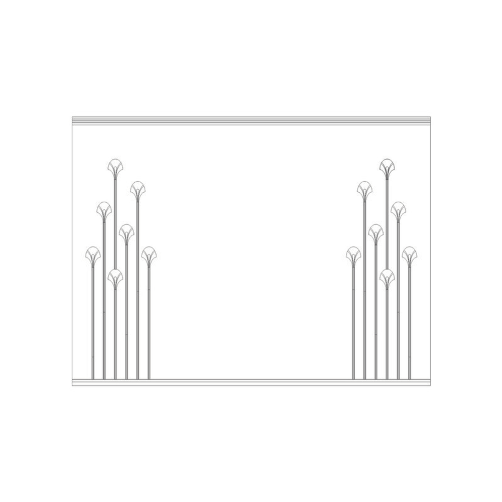 Стена RODECOR Лалик Ф3 77433AR**