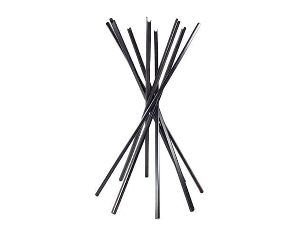 Вешалка складная Zanotta ясень черный 65x65x145 Sciangai Вешалка складная Zanotta ясень черный 65x65x145 Sciangai