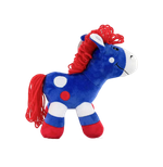 Мягка игрушка символ года конь "Рио" h 21 см (цвета в ассортименте)