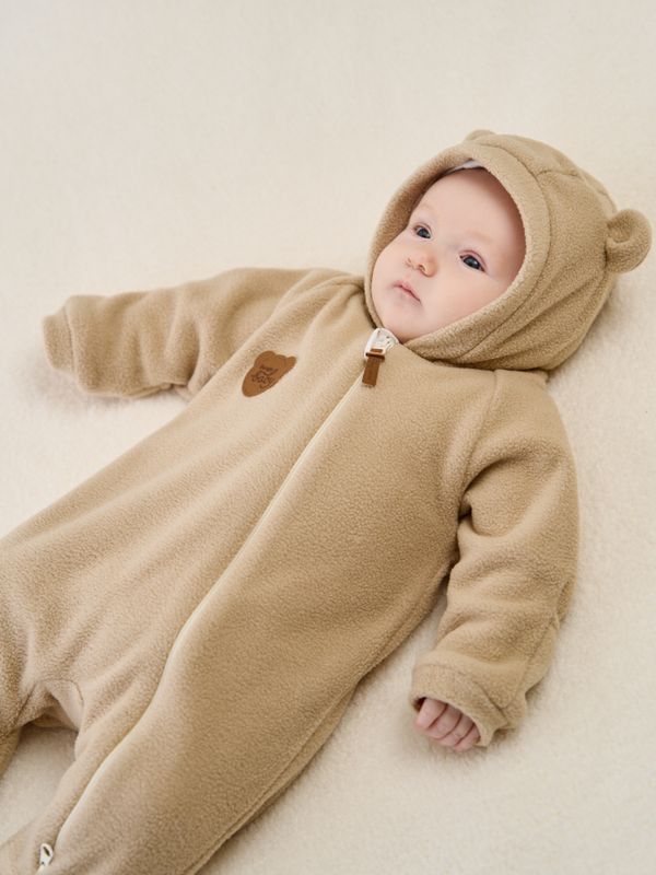 Комбинезон флисовый с закрытой ножкой 