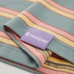 Футболка YMKASHIX Nineties Темно-Зелено-Оранжевая