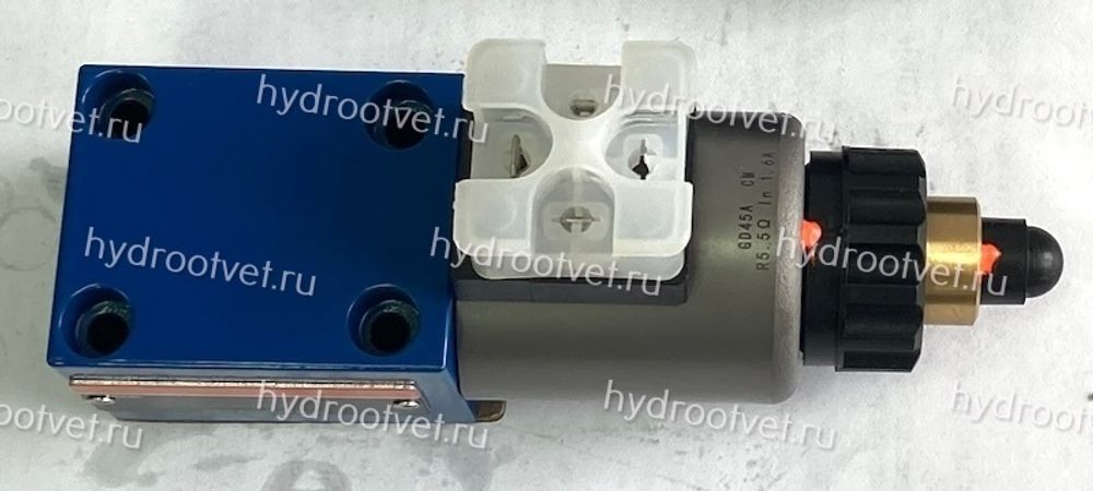 DBET-6X/100G24K4V - Пропорциональный предохранительный клапан Ду6 (пилот), давление регулировки до 100 бар, встроенные усилитель = нет