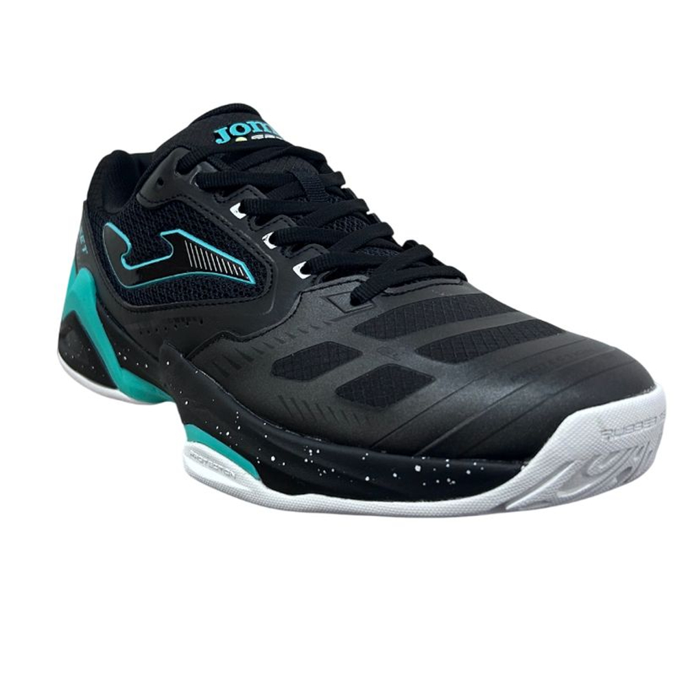 Мужские теннисные кроссовки Joma Set Men 2601 All Court - black/turquoise