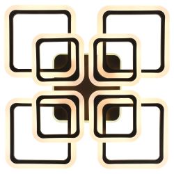 Светильник потолочный светодиодный Rivoli   6202-701 155 Вт LED RGB 3000К-6000К модерн с пультом черный