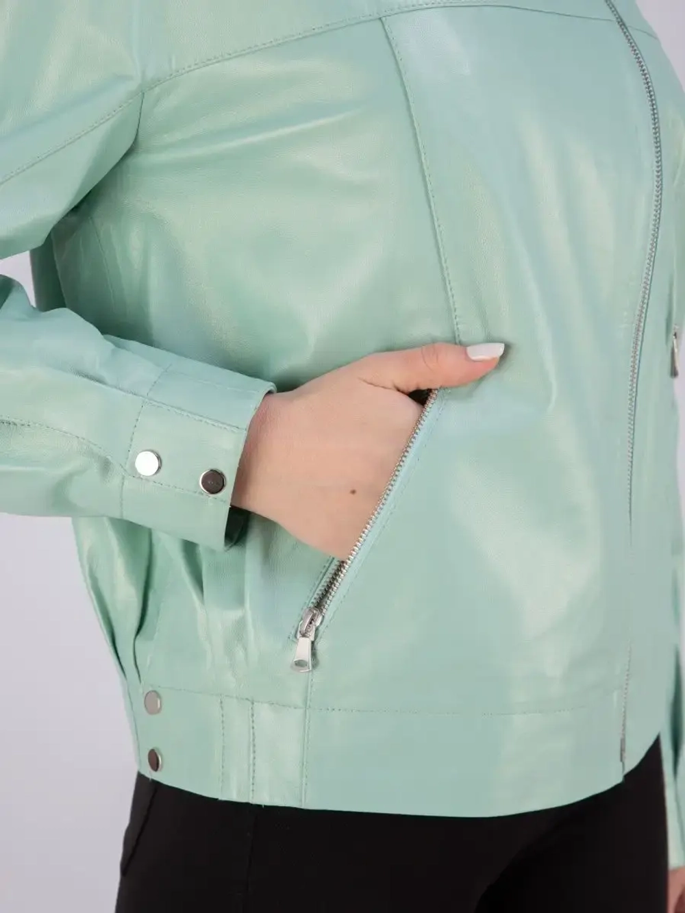 Куртка женская из натуральной кожи Турция