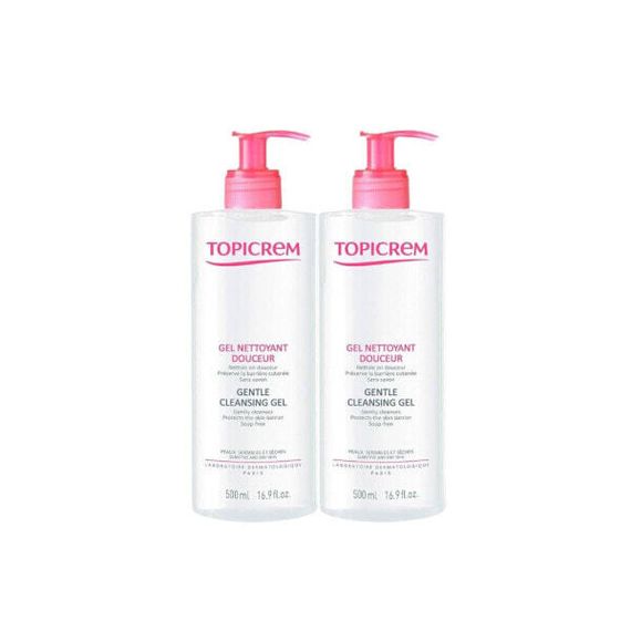 Очищающий гель Topicrem Dúo 2 x 500 ml 2 штук