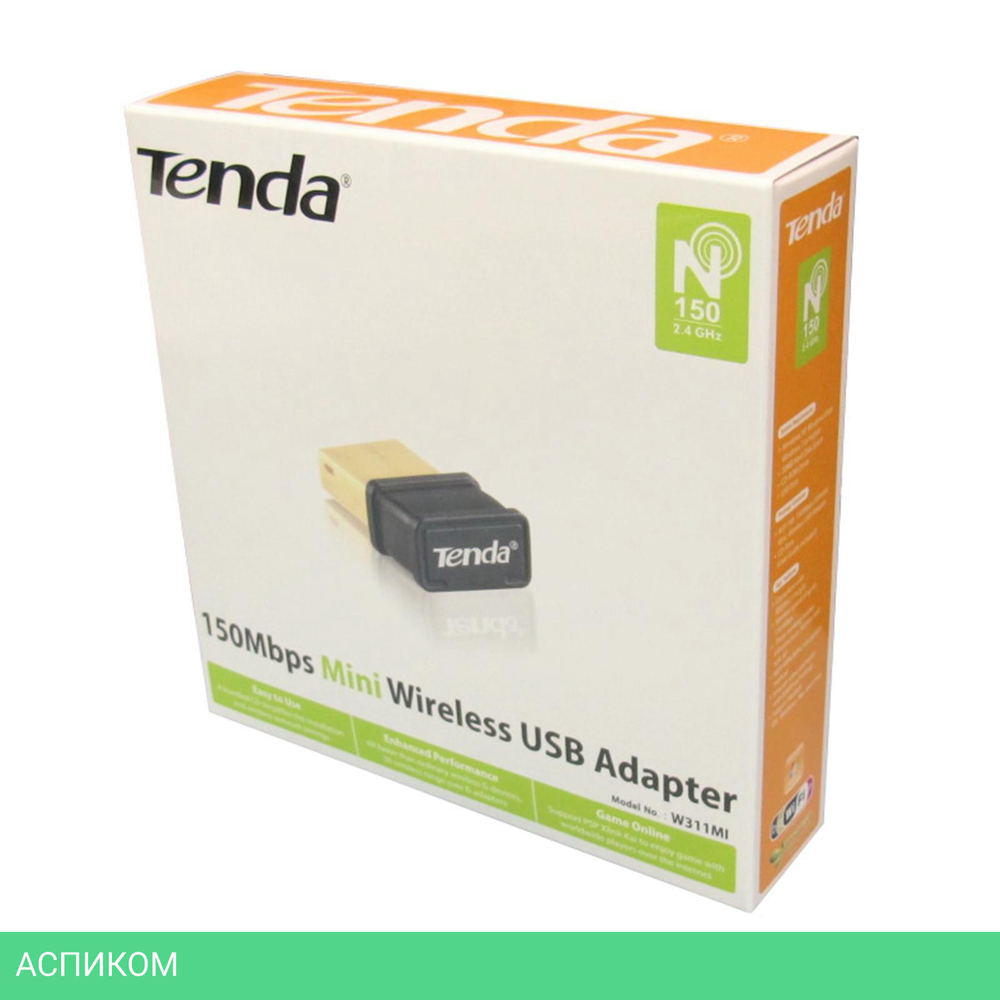 Wi-Fi адаптер Tenda W311MI