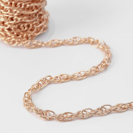 Цепочка железо 9,15*6мм , золотой