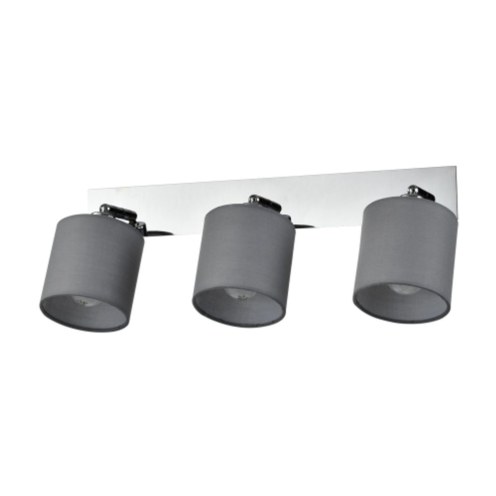 Светильник настенно-потолочный спот Rivoli Perlita 7058-703 3 x E14 40 Вт поворотный с выключателем | Rivoli