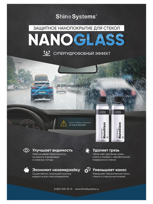 Shine Systems Плакат А2 NanoGlass