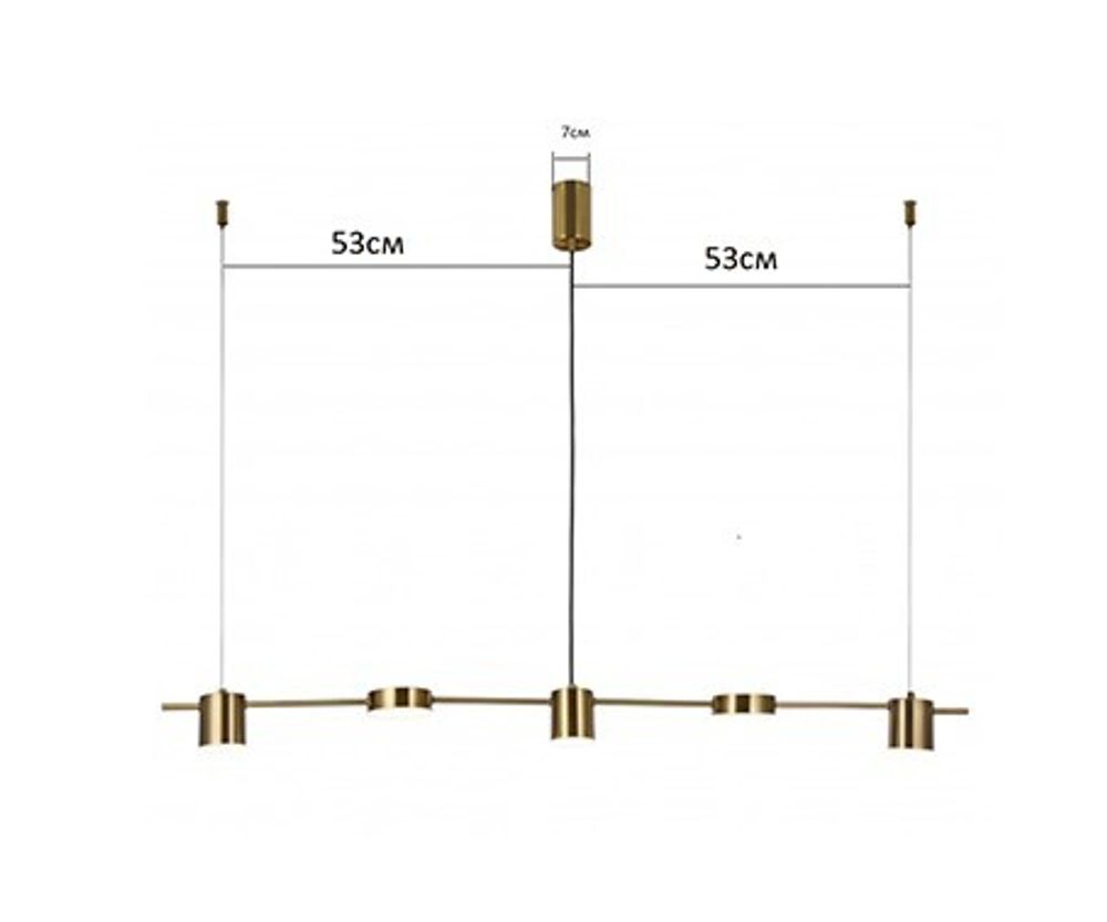 Kink Light 07624-5,19 Люстра Карин черный Led 38W