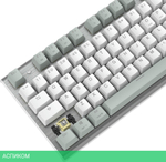 Клавиатура A4Tech Fstyler Neon серый/белый (FS100)