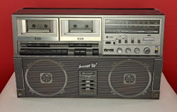 Sharp GF 888 двухкассетная магнитола