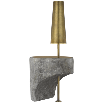 Напольный светильник Visual Comfort Runia 49" Sculpted Side Table Floor Lamp